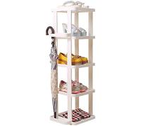 VBNCUUIOPO - Zapatero vertical estrecho compatible con entrada, puerta, pasillo, baño, 5 niveles, color blanco