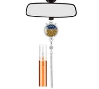 Vbnuyhim Ambientador de coche tapiz, colgante de perfume para coche | espejos creativos, adornos, perfume de coche, ambientador, perfumes de coche duraderos, ambientadores, colgante