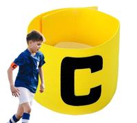 Vbnuyhim Brazalete de capitán del equipo de fútbol para niños, banda de entrenamiento unisex para jóvenes, para fútbol, voleibol, tenis de mesa