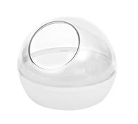 Vbnuyhim Contenedor de baño de para hámster, Caja de para hámster | Aseo para hámsters,Baño de de Criatura de acrílico y Recipiente de de cavar para
