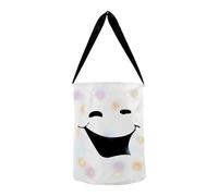 Vbnuyhim Las Bolsas De Truco Trato Se Iluminan,Las Bolsas De Dulces De Halloween Se Iluminan - Bolsas de fiesta de truco trato de calabaza Bolsas de regalos | Cubo de caramelo de calabaza naranja,