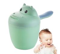 Vbnuyhim Taza de baño para bebé | Vaso de enjuague para champú Hippopotamus Baby,Baby Rinse Cup Baby Bath Rinser Wash Hair Cup protegiendo los ojos del bebé