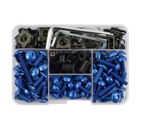 VBNYBA Motocicleta Tornillo Compatible con Aprilia para RSV4 para APRC para SBK para SE 2013; para FW-GP 2017; Kit De 190 Tornillos Pernos De Carenado para Motocicleta(Blue)