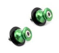 VBNYBA Motocicleta Tornillo Compatible con Suzuki para GSX-R750 2006 2007 2008 2009 2010 2011 2012 2013 2014 2015 2016 2017 Tornillo del Soporte del Deslizador del Carrete del Basculante(Green)