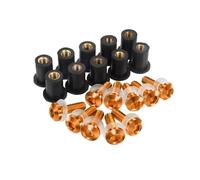 VBNYBA Motocicleta Tornillo Compatible con Yamaha para XJR para FJR 1300 1200 para FZR1000 para TMAX 530 500 Kit De Pernos Y Tuercas De Sujeción Parabrisas De Motocicleta(Yellow)