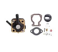 VBPBHFFNMW 1 PCS bomba de combustible 1 set Kit de reparación de carburador for ajuste for Flotador 4-15 PS Ajuste for Johnson Fit for EvinRude 6-15HP FIT FOR MOTOR Partes del carburador