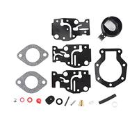 VBPBHFFNMW 1 Set Carbureor Rebuild Kit Herramientas de reparación de carbohidratos Motocicleta Carburador Reparación Ajuste for Johnson Fit for EvinRude 439073 0439073 Partes del carburador