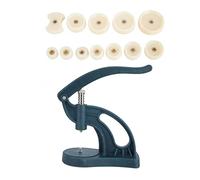 VBPBHFFNMW 12 Dies Watch Press más cerca de la máquina de tapping de la espiral Reloj de la contraportada Máquina de retroceso Máquina manual Relojería Reparación del kit de herramientas Herramientas
