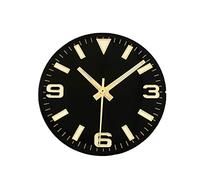 VBPBHFFNMW 28.5mm reloj dial + relojes manos verde luminoso modificado 369 uñas reloj de hombre caras accesorios accesorios NH35 / NH36 / 4R / 7S Movimiento Esfera del reloj(Black Glod)