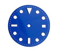 VBPBHFFNMW 28.5mm Reloj Partes Dial Dial Compatible con Mingzhu 2813 2836 8200 NH35 / NH36 Reloj de movimiento Accesorios Reparación de piezas for hombres. Esfera del reloj(Blu)