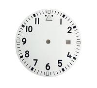 VBPBHFFNMW 33.5mm azul/blanco/negro/dial Compatible for MIYOTA8215 / 8200/2836/2813/2824 Movimiento mecánico automático de los hombres Esfera del reloj(Wit)