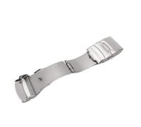 VBPBHFFNMW Accesorios de reloj de acero inoxidable Accesorios de reloj de reloj Doble Hebilla Doble click Haga clic en WheamBanda Push Button Button Button Button Hebillas cierre de reloj(24mm)
