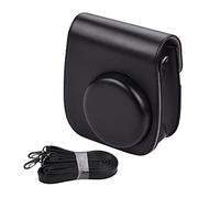 VBPBHFFNMW Bolsa de Bolsa de cámara instantánea portátil PU Cinturón de Cuero Correa de Hombro Ajuste for Fujifilm Ajuste for Fuji Mini 11 Bolso de la cámara(Noir)