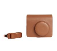 VBPBHFFNMW Bolsa retro for cámara de 400 mm ancho, cuero sintético, for almacenamiento, funda protectora, bolsa for fotografía bolso para cámara(Marrone)