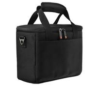 VBPBHFFNMW Bolso de hombro impermeable for cámara DSLR moda estuche for video bolso for fotos apto for lentes for Canon Nikon Sony bolso para cámara(Noir)