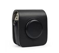 VBPBHFFNMW Bolso de la cámara Funda Protectora Shell PU Cuero Retro Bolso con Correa for el Hombro Apto for FUJIFILM Apto for Square SQ20 SQ10 Bolso de la cámara(A)