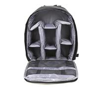 VBPBHFFNMW Digital SLR Bolsa de cámara Pequeña cámara de cámara Video Mochila Impermeable Multifuncional Transpirable Bolsa de cámara Bolso de la cámara(Gray)