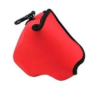 VBPBHFFNMW Funda blanda de neopreno portátil for cámara for Canon PowerShot SX540, SX530 y SX520 HS. bolso para cámara(Rosso)