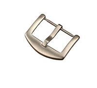VBPBHFFNMW Hebilla de correa de cuero 1 8mm / 20mm / 22mm / 24mm Correa de cuero hebilla reloj mecánico hombres cierre de reloj(Salmon)