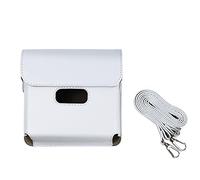 VBPBHFFNMW Impresora de gran formato Caja de cuero Cámara de cuero Bolsa de cámara Fotografía Digital Funda protectora Caja de protección Funda impermeable Accesorios de cámara bolso de la cámara(Wit)
