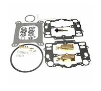 VBPBHFFNMW Kit de reconstrucción de carburador Ajuste for EdelBrock 1405 1406 1407 1408 1409 1410 1411 (for junta de tazón) Partes del carburador