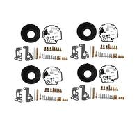 VBPBHFFNMW Kit de reparación de carburador de motocicletas de 4set Fit for Yamaha Fit for V-max 1200 1985-2000 vmax Partes del carburador