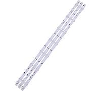 VBPBHFFNMW LED Tira de retroiluminación 7 luces 3V 32inc HTV 2014SVS32HD D4GE-320DC0-R3 R2 CY-HH032AGLV2H LM41-00041L UE32H4000 UE32H4500 Compatible for Samsung tira de luz de televisión