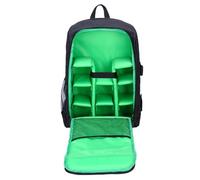 VBPBHFFNMW Mochila for cámara profesional SLR fotografía digital mochila impermeable adecuada SONY Canon Nikon soporte trípode de lente bolso para cámara(L-green lining)
