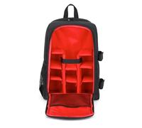 VBPBHFFNMW Mochila impermeable de gran capacidad for cámara fotográfica trípode vídeo y DSLR compatible Canon Nikon Sony Pentax bolso para cámara(Model Red)