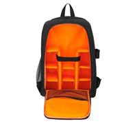 VBPBHFFNMW Mochila impermeable de gran capacidad for cámara fotográfica trípode vídeo y DSLR compatible Canon Nikon Sony Pentax bolso para cámara(Model Orange)