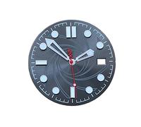 VBPBHFFNMW Modificado Skx007 Ver puntero Japón NH35 / NH36 for dial negro accesorios luminosos C3 adecuados for movimiento automático A7 Esfera del reloj(3)