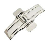 VBPBHFFNMW Reloj Correa Hebilla Cinturón de acero Mariposa Doble Hebilla Starfish Hebilla de acero inoxidable Hombres cierre de reloj