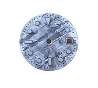 VBPBHFFNMW Tipo de meteorito luminoso de dial de 29mm de reloj de reloj de 29 mm compatible for ETA 2836/2824 Esfera del reloj