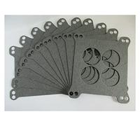 VBPBHFFNMW Tipo de puerto Junta de base de carburador de carburador 10 piezas Pack # 2033-10 Fit for Edelbrock, Adecuado CARRETERO, Adecuado Holley,adecuado Barry Adecuado CONCEDER Junta de base Part