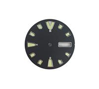 VBPBHFFNMW Ver partes de 29 mm dial luminoso luminoso luminoso adecuado for NH35A NH36 Movimiento 20 Esfera del reloj