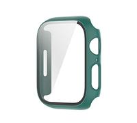 VBPCEFZTLK 10 unidades/paquete, 360 funda protectora completa para PC película de vidrio transparente compatible con Apple Watch 7 41 mm 45 mm, funda de PC compatible con Apple Watch7 41 mm 45 mm caja