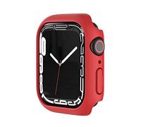 VBPCEFZTLK 10 unidades/paquete, marco protector de policarbonato compatible con Apple Watch 7 de 41 mm, 45 mm, funda de policarbonato compatible con Apple Watch7 de 41 mm, 45 mm (R, 45 mm)