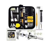 VBPCEFZTLK 150 piezas Reloj Reparación Herramienta Kit Reloj Enlace Removedor Removedor SHELL APENDIR ABREABLE BARRA DE SPRINAMIENTO RELAJE RELOJ DE RELAJE DE LA BATERÍA DE REEMPLAZA DE LA BATERÍA AGU