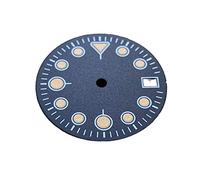 VBPCEFZTLK 28.5mm Dial Watch Repair Parts Reemplazo y modificación NH35 / NH36 Movimiento verde luminoso Esfera del reloj