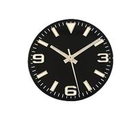 VBPCEFZTLK 28.5mm reloj dial + relojes manos verde luminoso modificado 369 uñas reloj de hombre caras accesorios accesorios NH35 / NH36 / 4R / 7S Movimiento Esfera del reloj(Black White)