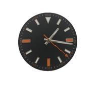 VBPCEFZTLK 29mm Watch Dail set for las manos del reloj compatible for MIYODA 8215/8200/8205 / 821A Compatible for Mingzhu 2813/3804 Accesorios de relojes mecánicos Esfera del reloj(Noir)