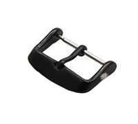 VBPCEFZTLK Accesorios for relojes, hebilla de cierre de plata, pulsera de acero inoxidable, oro negro, herramienta de reparación de relojes, 16mm, 18mm, 20mm, 22mm Hebilla de mesa(Black 14mm)