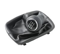 VBPCEFZTLK Ajuste for Audi A6 C5 A4 B5 A8 D2 1998 1999 2000 2001 5/6 Velocidad Palanca de Cambios Palanca de Cambios Funda de Maletero Estilo de Coche Perilla de Cambio(5 Speed Black)