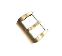 VBPCEFZTLK Ajuste for Hruodland 20mm 22mm CUSN8 hebilla de bronce hebilla de correa de cuero adecuada, accesorios de reloj de bronce Hebilla de mesa(22mm)