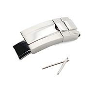 VBPCEFZTLK Apto for hebilla de reloj de fantasma de agua, hebilla de acero modificada, hebilla de reloj Nh35, hebilla de reloj sin palabras de 18mm Hebilla de mesa