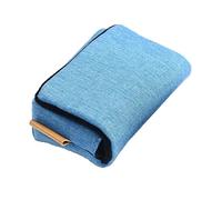 VBPCEFZTLK Bolsa de Almacenamiento de la cámara Adecuada for la Bolsa de cámara de una Sola Bolsa Micro Fit for Canon G7X G9X G7X2 Apto for Sony RX100 M2 M3 M4 M5 M6 M7 Bolso de la cámara(BLU)