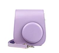 VBPCEFZTLK Bolso de Hombro de Cuero PU de Color Puro, Bolso for cámara instantánea, Bolso for cámara, Bolso Apto for Fuji Fit for Polaroid Mini11 Bolso de la cámara(D)