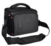 VBPCEFZTLK Bolso de la cámara de Hombro Impermeable de Nylon SLR Bolsa de cámara Bolsa de Bolsa de Lentes Ajuste for Sony Fit for Canon Fit for Nikon B500 P900 D90 D750 D7000 Bolso de la cámara(Noir)