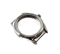 VBPCEFZTLK Caja de cristal de cúpula de 42 mm, acero inoxidable pulido para mesa de 37 mm, compatible con ETA6497 / 6498, St3600