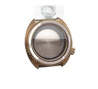 VBPCEFZTLK Caja de reloj de 28,5 mm compatible con la serie Seiko Abalone Conjunto NH35 NH36 Movimiento Literal Case Watch Case (8200)